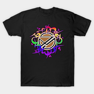 Sinister Motives lgbtq pride tribal logo T-Shirt